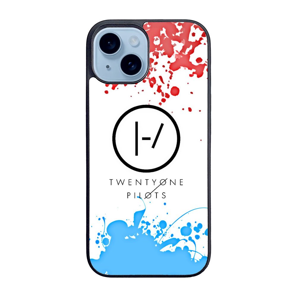 21 Twenty One Pilots Red Blue Case iPhone 15 BC1413