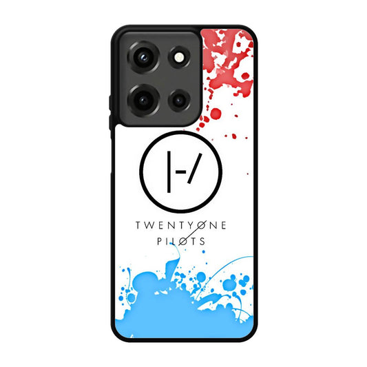 21 Twenty One Pilots Red Blue Motorola Moto G 5G 2025 Case BC1413