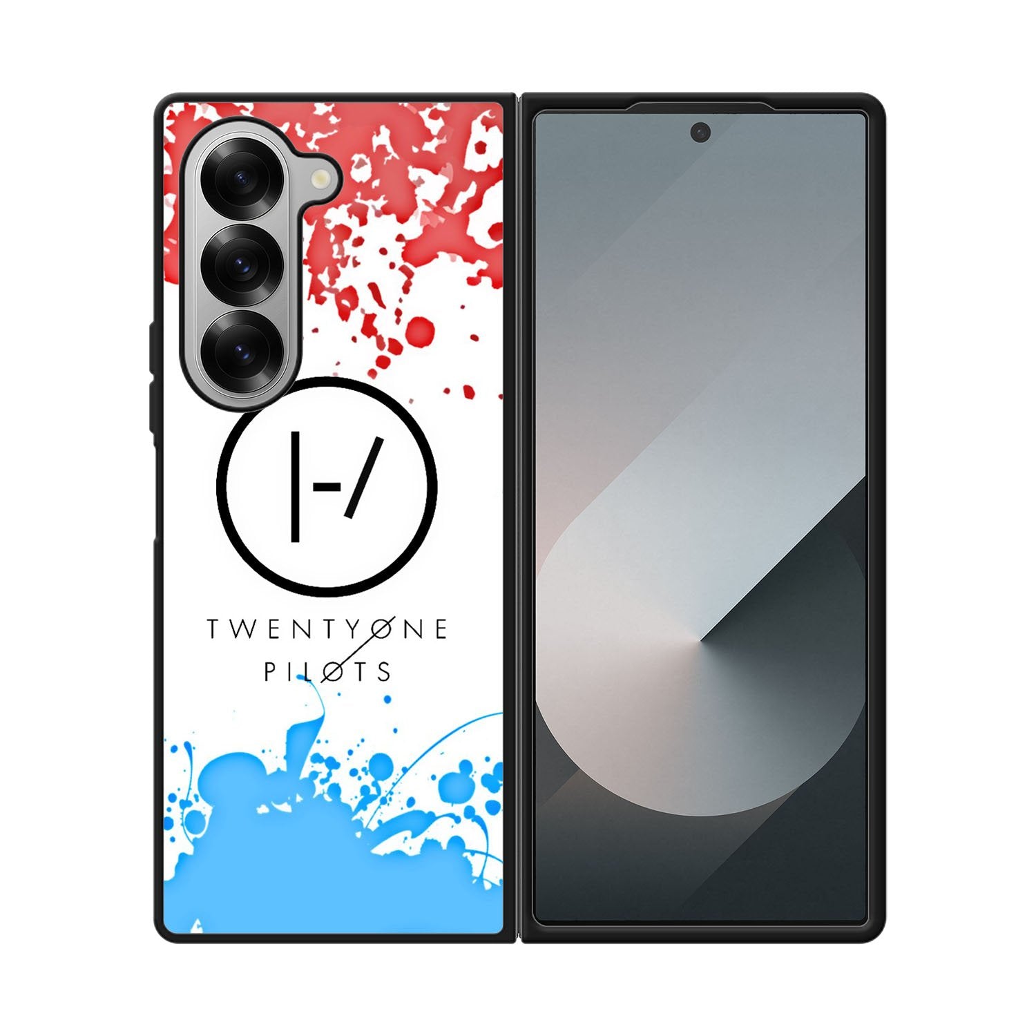 21 Twenty One Pilots Red Blue Case Samsung Galaxy Z Fold 6 5G BC1413