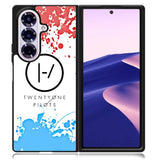 21 Twenty One Pilots Red Blue Samsung Galaxy Z Fold 7 5G Case BC1413