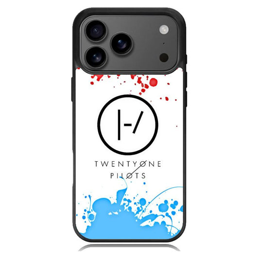 21 Twenty One Pilots Red Blue iPhone 17 Pro Case BC1413