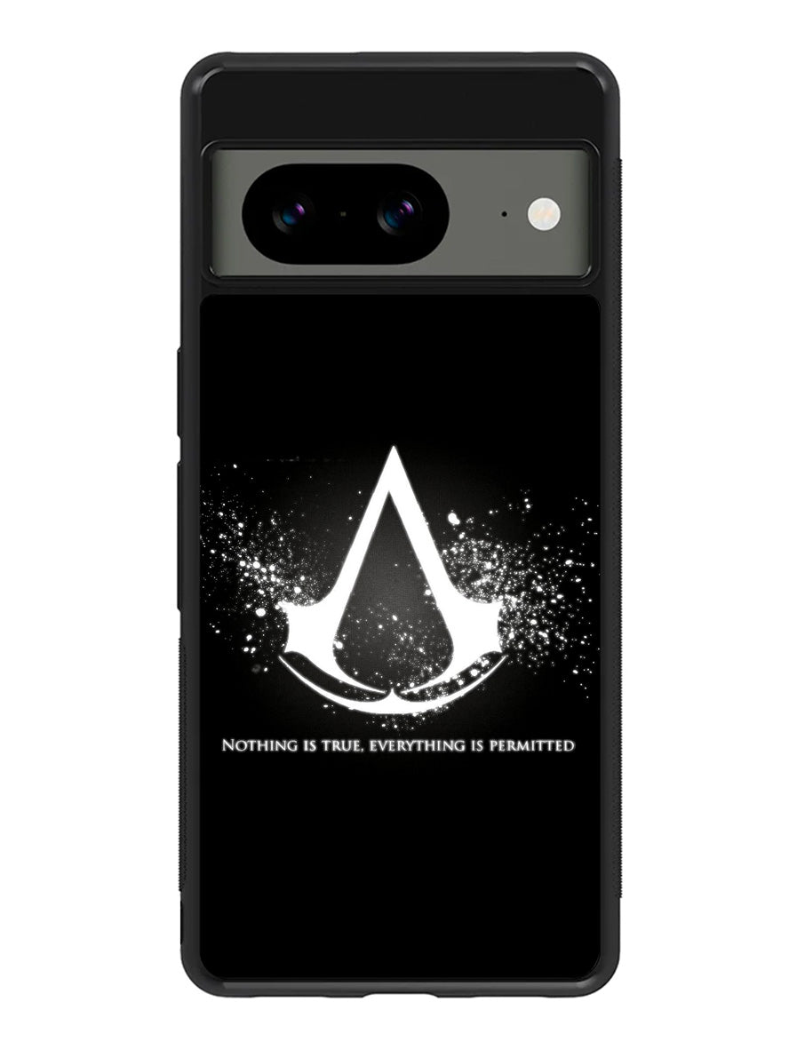 Assassins Creed Symbol Glow Google Pixel 8a Case