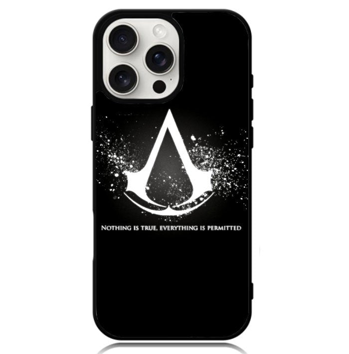 Assassins Creed Symbol Glow Case iPhone 16 Pro BC1414