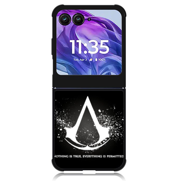 Assassins Creed Symbol Glow Motorola Moto Razr 2024 , Moto Razr 50 Case