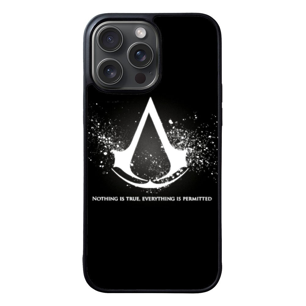 Assassins Creed Symbol Glow Case iPhone 15 Pro Max BC1414