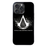 Assassins Creed Symbol Glow Case iPhone 15 Pro Max BC1414