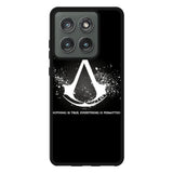 Assassins Creed Symbol Glow Case Motorola Moto Edge 2025 BC1414