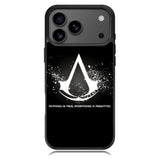 Assassins Creed Symbol Glow iPhone 17 Pro Case BC1414