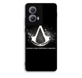 Assassins Creed Symbol Glow Motorola Moto Edge 2024 Case FE4339