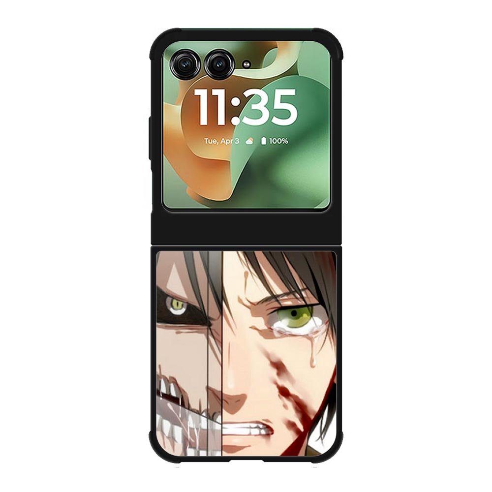 attack on titan eren Z4439 Motorola Moto RAZR 2025 Case