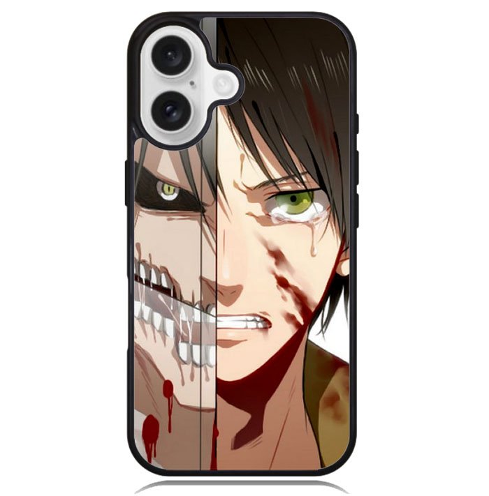attack on titan eren Z4439 iPhone 16 Case
