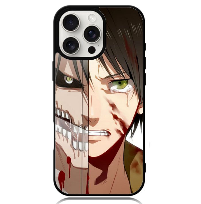 attack on titan eren Z4439 iPhone 16 Pro Max Case