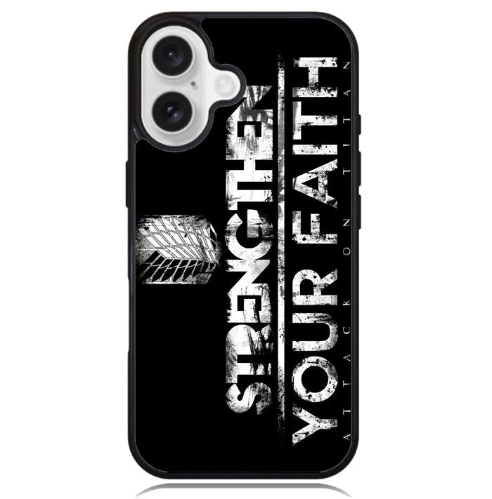 attack on titan Z4440 iPhone 16 Plus Case