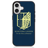 attack on titan Logo minimalist Z4442 iPhone 16 Case