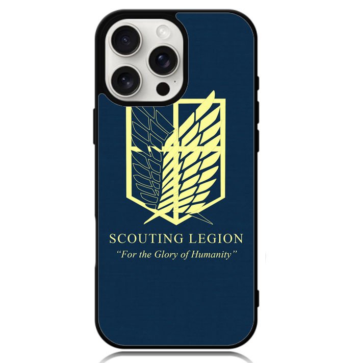 attack on titan Logo minimalist Z4442 iPhone 16 Pro Case