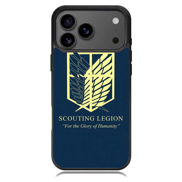 attack on titan Logo minimalist Z4442 iPhone 17 Pro Case