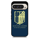 attack on titan Logo minimalist Z4442 Google Pixel 9 | Google Pixel 9 Pro Case