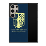 attack on titan Logo minimalist Z4442 Samsung Galaxy S25 Ultra 5G Case