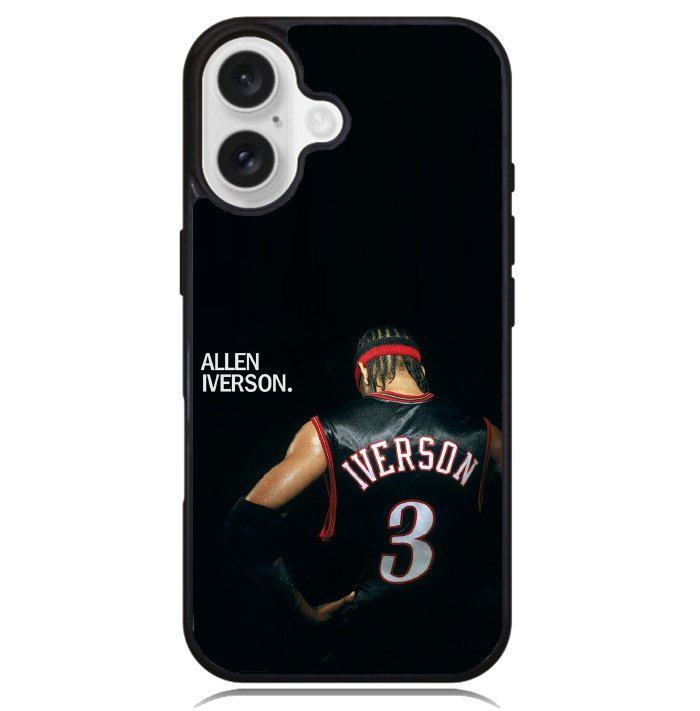 Allen Iverson  Black Case iPhone 16 BC1416
