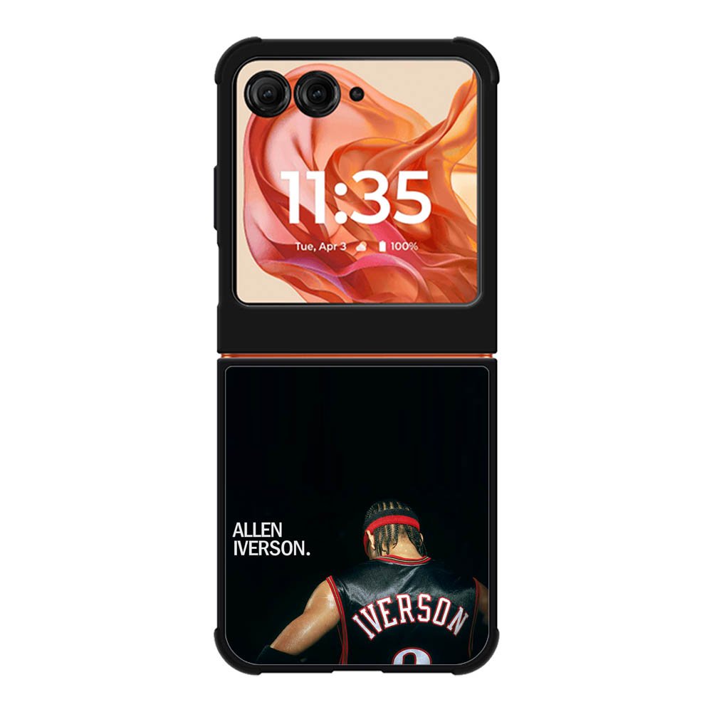 Allen Iverson  Black Motorola Moto Razr 2025/2024 , Moto Razr 60/50 Case BC1416