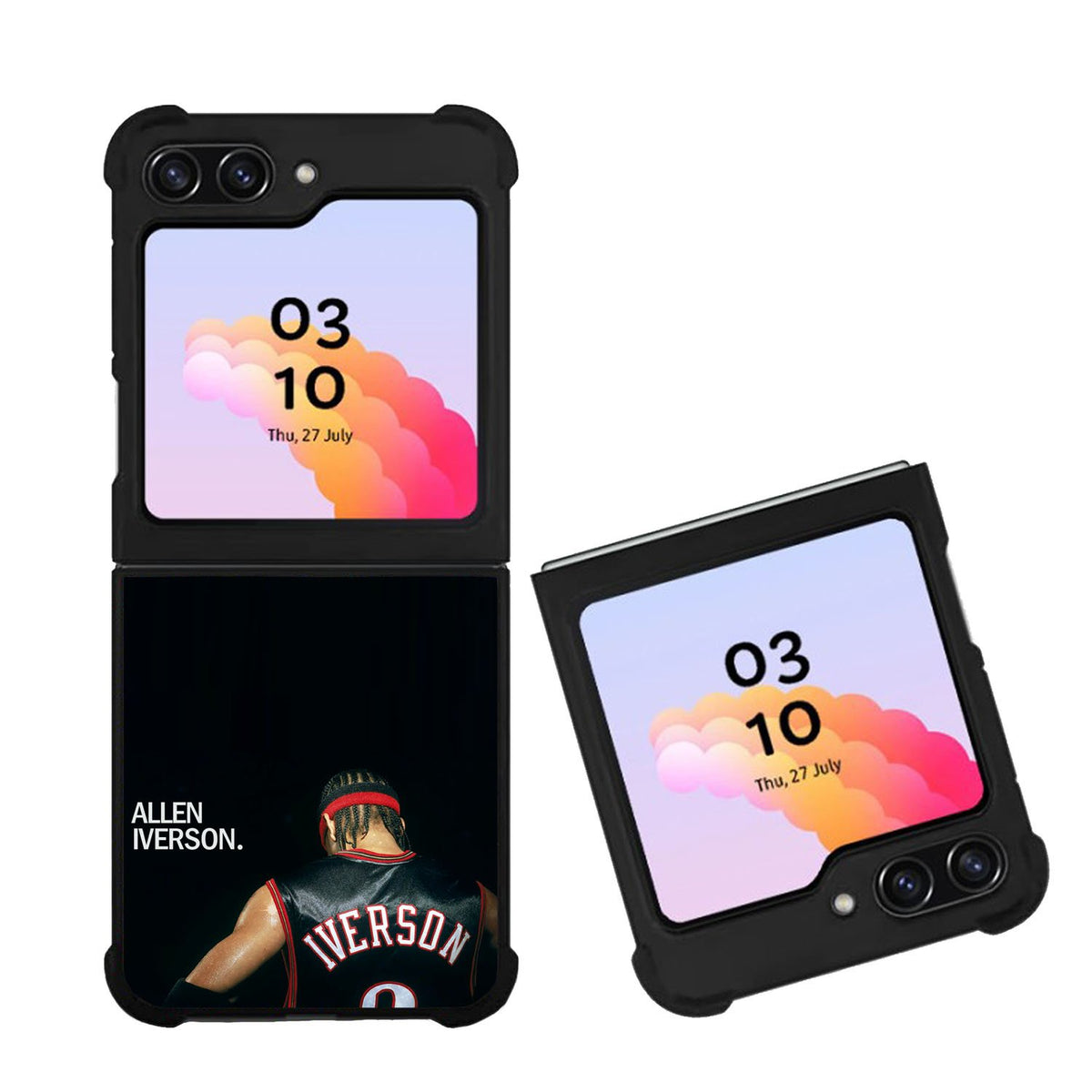 Allen Iverson  Black Case Samsung Galaxy Z Flip 5 5G BC1416