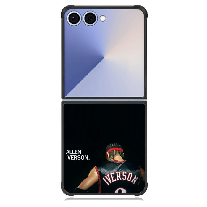 Allen Iverson  Black Samsung Galaxy Z Flip 7 Case BC1416