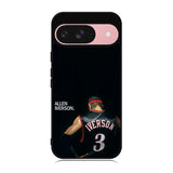 Allen Iverson  Black Case Google Pixel 9 BC1416