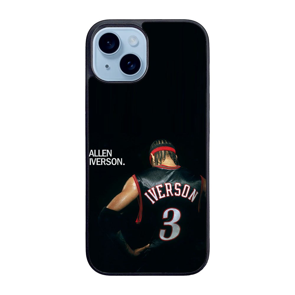 Allen Iverson  Black Case iPhone 15 BC1416