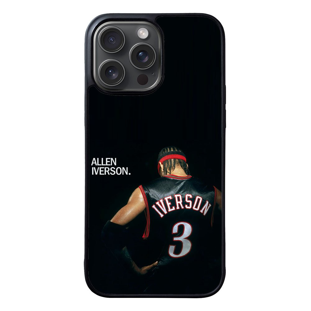Allen Iverson  Black Case iPhone 15 Pro BC1416