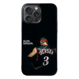 Allen Iverson  Black Case iPhone 15 Pro BC1416