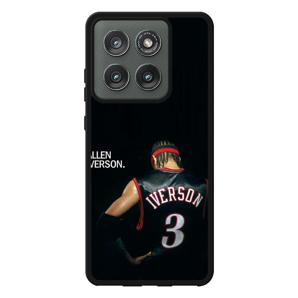 Allen Iverson  Black Case Motorola Moto Edge 2025 BC1416