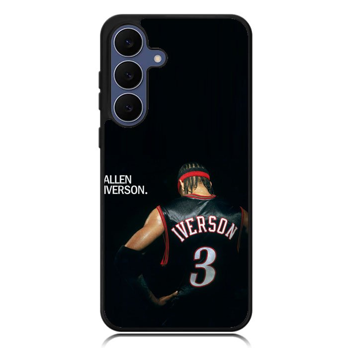 Allen Iverson  Black Samsung Galaxy S25 FE Case BC1416