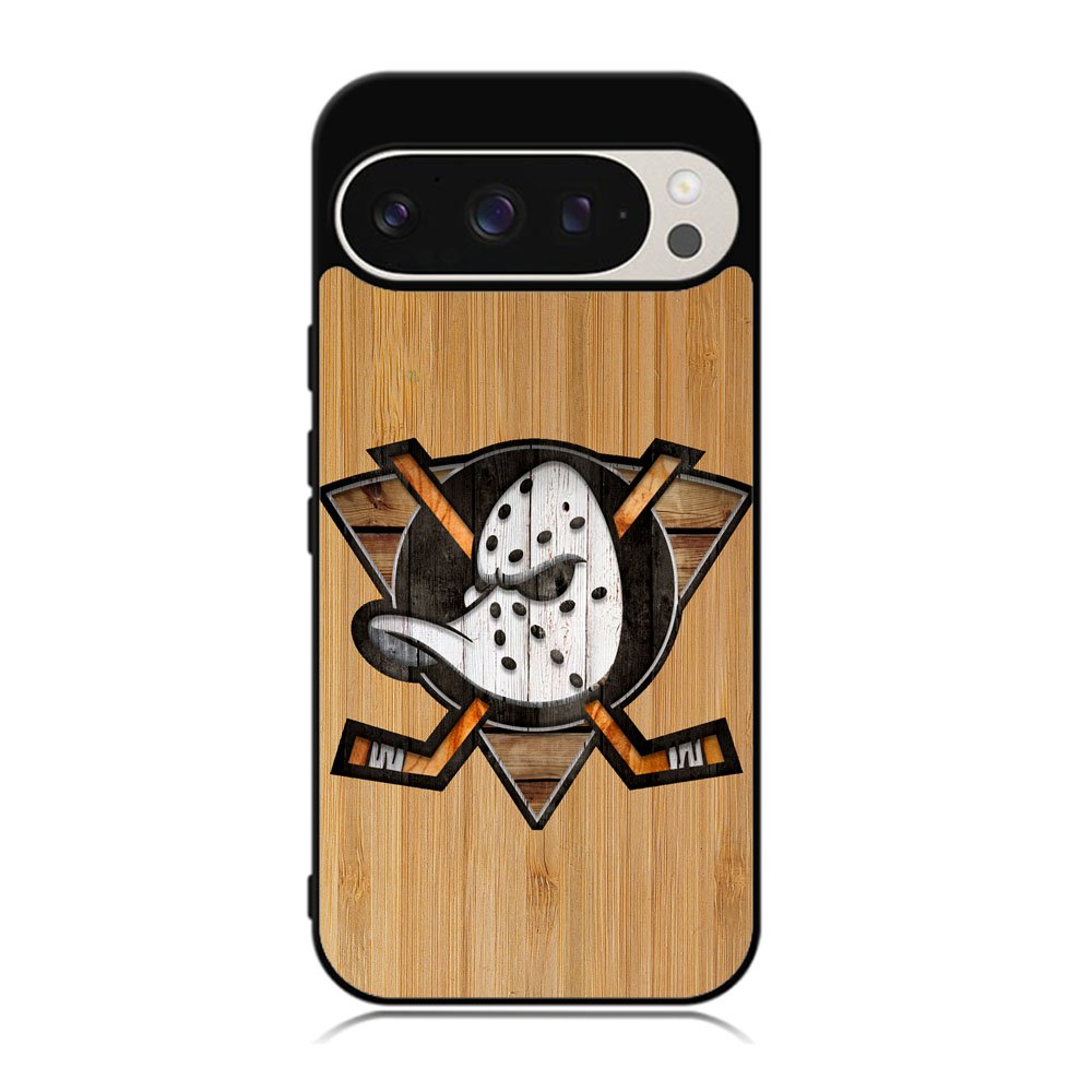 Anaheim Ducks logo wood Case Google Pixel 9 Pro XL BC1417