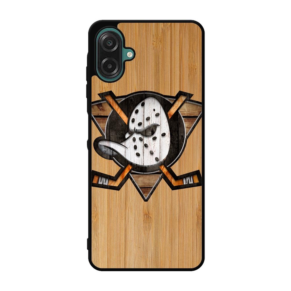 Anaheim Ducks logo wood Case Samsung Galaxy A07 BC1417