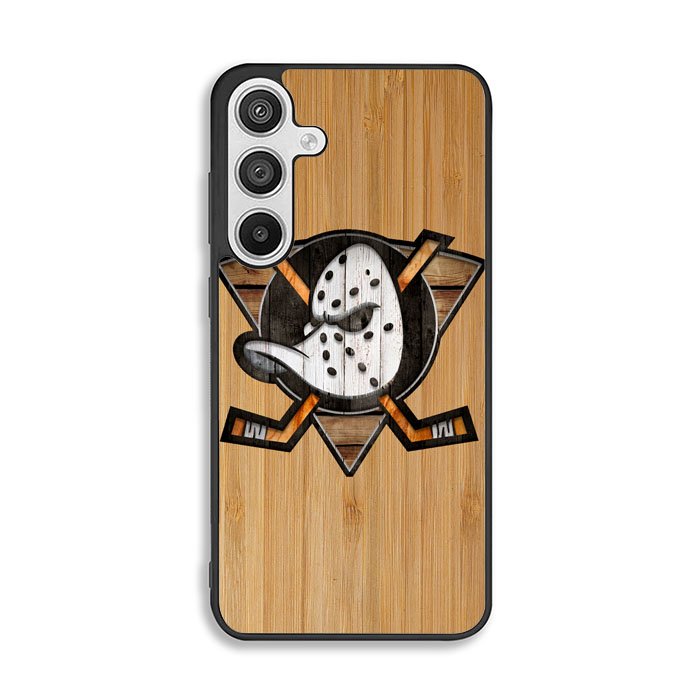 Anaheim Ducks logo wood Samsung Galaxy A26 5G Case BC1417