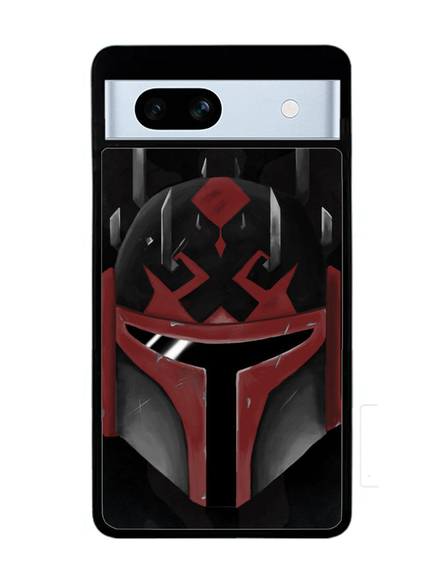Star Wars Mandalorian face Google Pixel 7A Case