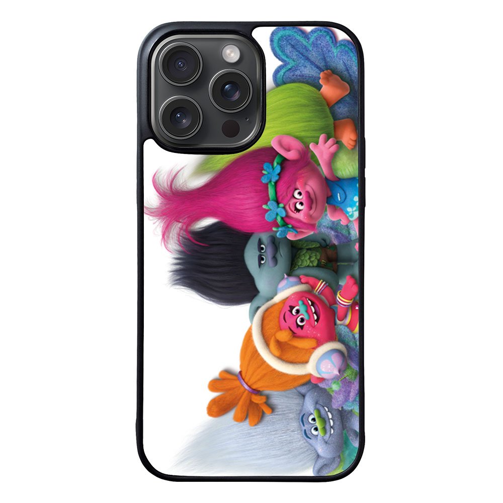 trolls cartoon movie Case iPhone 15 Pro BC1419