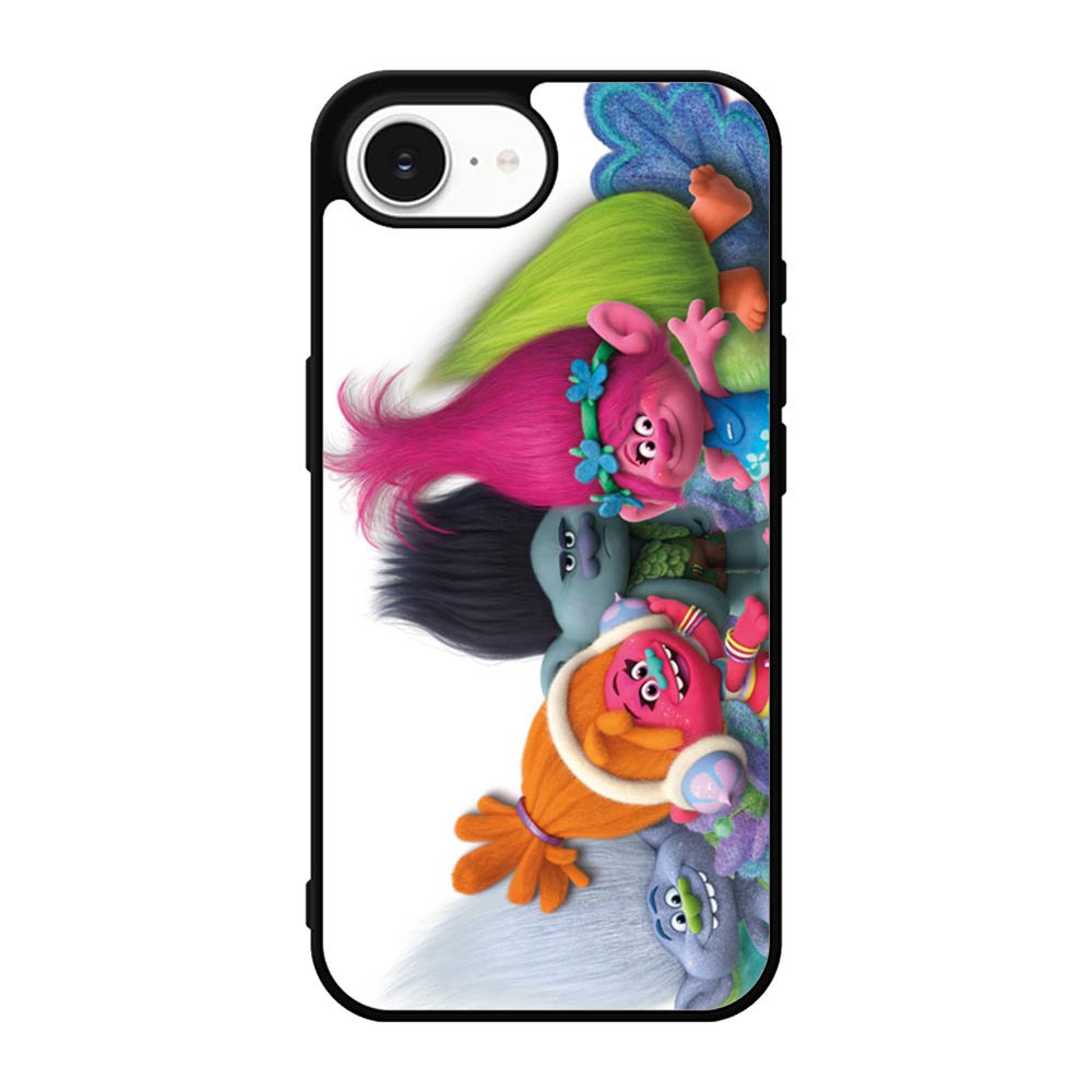 trolls cartoon movie iPhone 16e Case BC1419