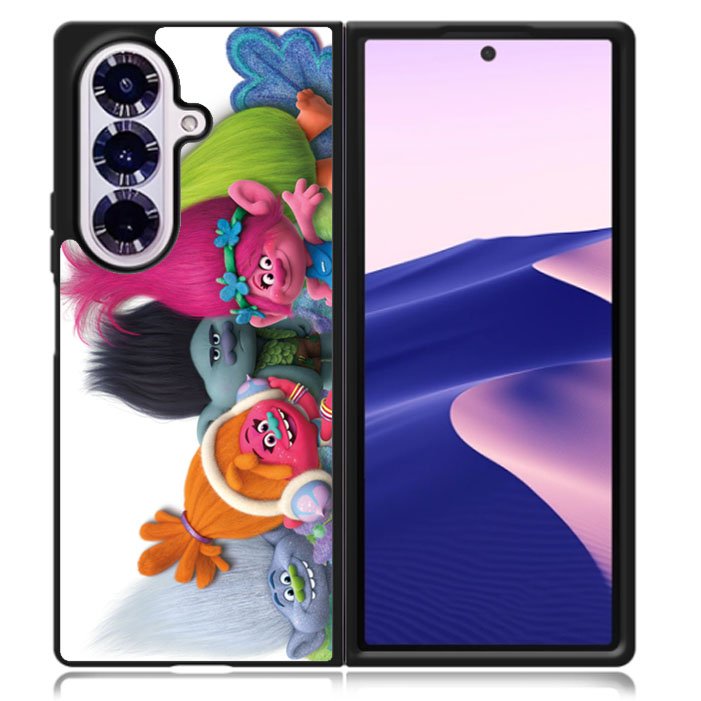 trolls cartoon movie Samsung Galaxy Z Fold 7 5G Case BC1419