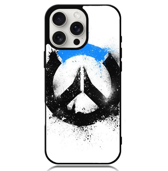 OVERWATCH LOGO BLACK BLUE Case iPhone 16 Pro Max BC1420