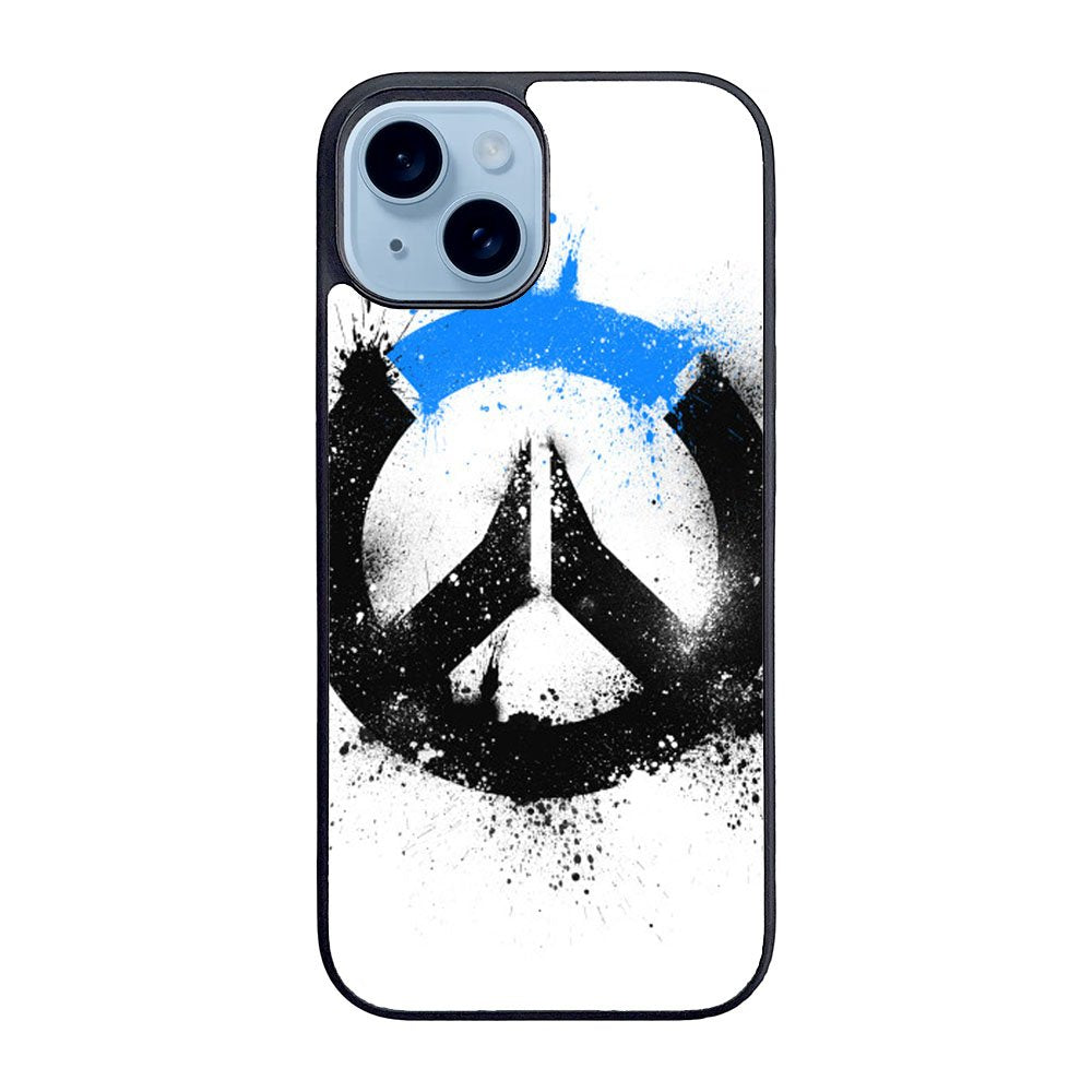 OVERWATCH LOGO BLACK BLUE Case iPhone 15 BC1420