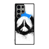OVERWATCH LOGO BLACK BLUE Case Samsung Galaxy S25 Ultra 5G BC1420