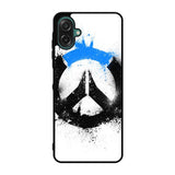 OVERWATCH LOGO BLACK BLUE Case Samsung Galaxy A07 BC1420