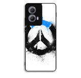 OVERWATCH LOGO BLACK BLUE Motorola Moto Edge 2024 Case BC1420