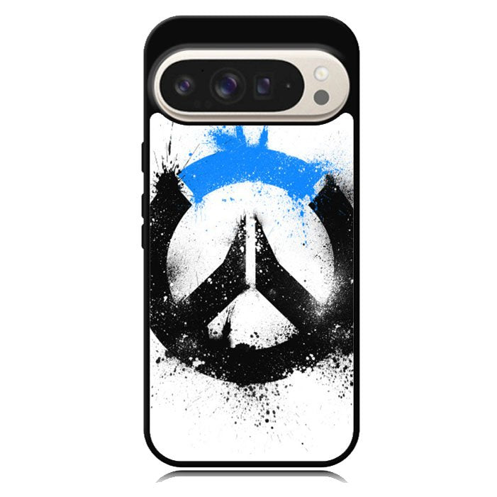OVERWATCH LOGO BLACK BLUE Google Pixel 10 | Google Pixel 10 Pro Case BC1420