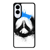 OVERWATCH LOGO BLACK BLUE Samsung Galaxy S25 Edge Case BC1420