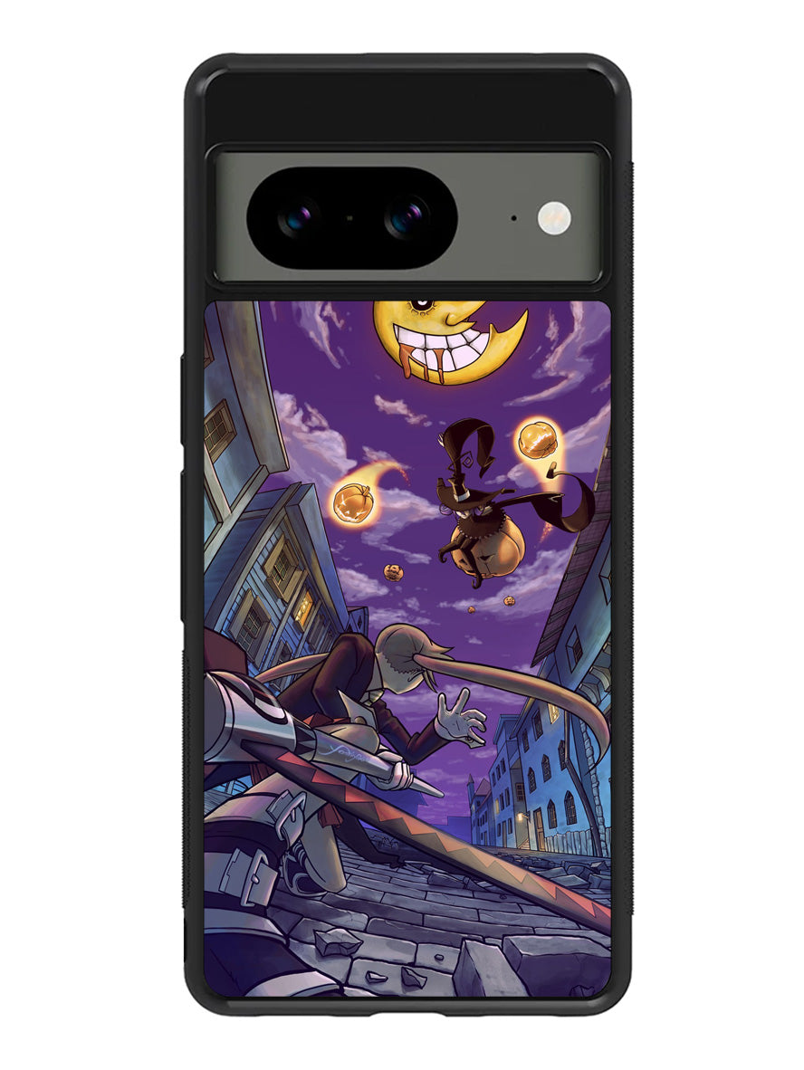 Soul Eater Blair And Maka Google Pixel 8a Case