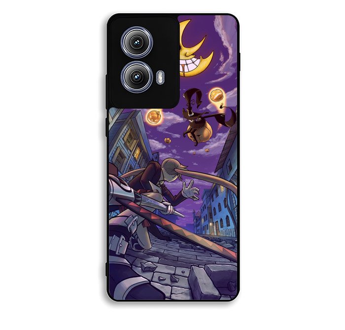 Soul Eater Blair And Maka Motorola Moto Edge 2024 Case FE2211