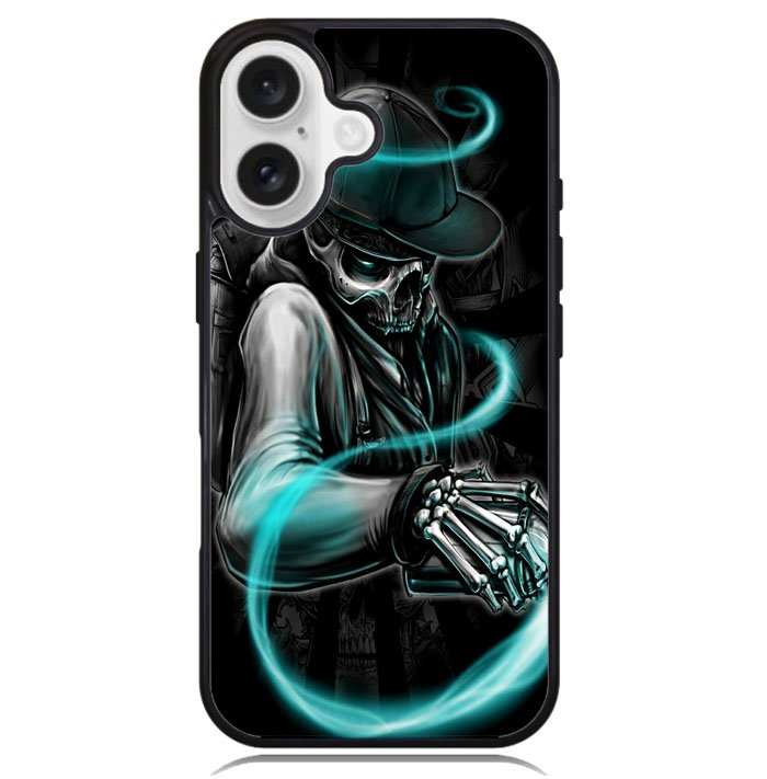 Skull Written Burners Z4580 iPhone 16 Case