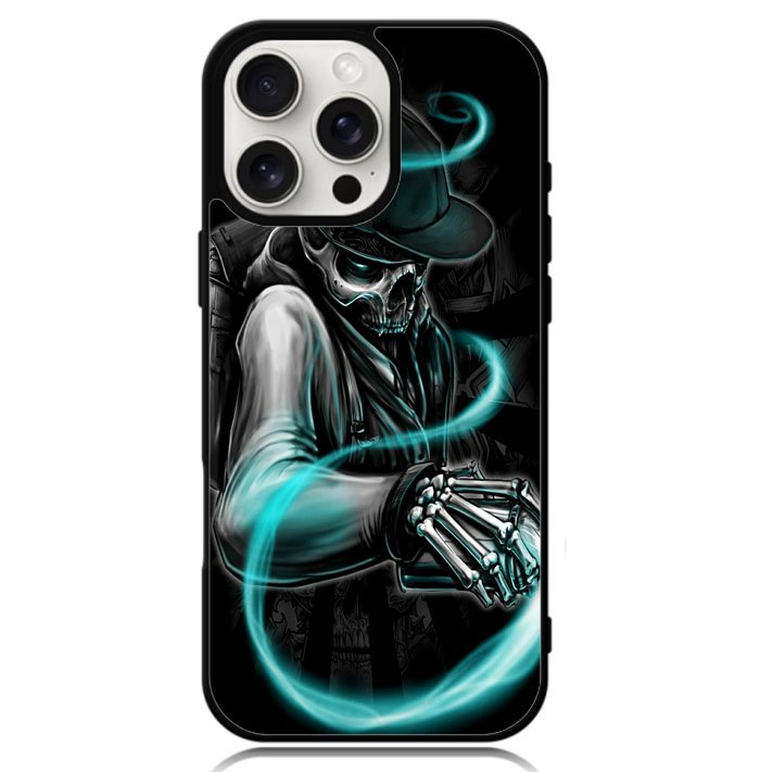Skull Written Burners Z4580 iPhone 16 Pro Max Case